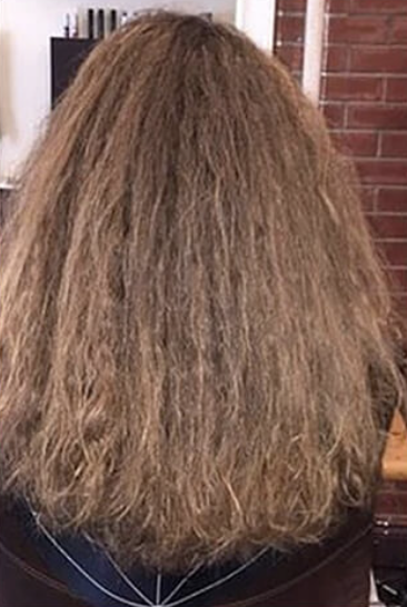 Before Magic Sleek Treatment
